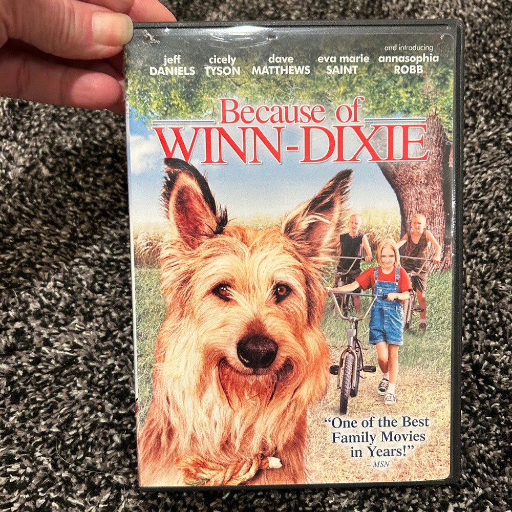 Because of Winn Dixie DVD Movie